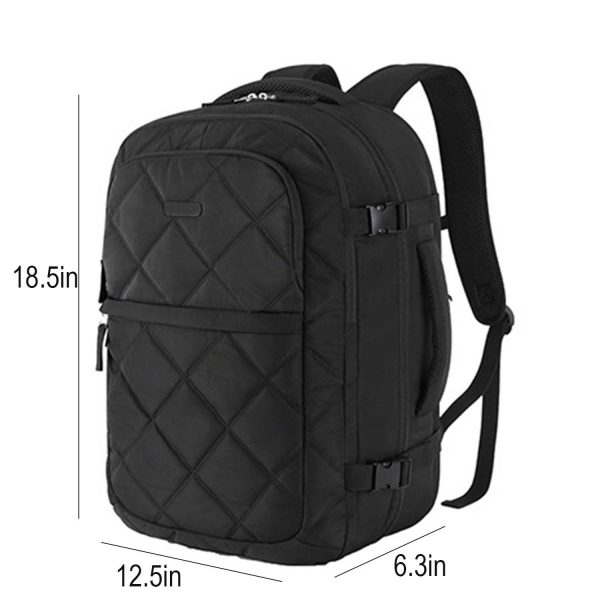 Polyester Outdoor Large Travel Backpack w/ Lock - Image 7