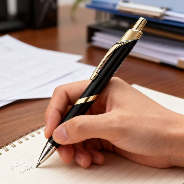Retractable Business Metal Ballpoint Pen - Image 6