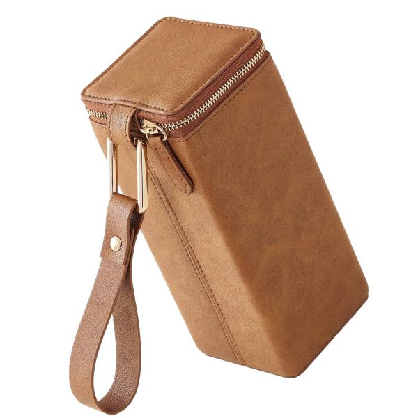 PU Leather Square Eyeglasses Storage Case - Image 2