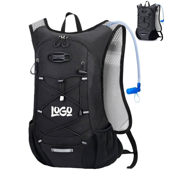 Polyester Hydration Backpack w/ 2L Water Bladder