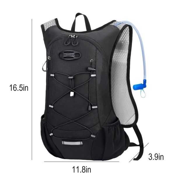 Polyester Hydration Backpack w/ 2L Water Bladder - Image 5