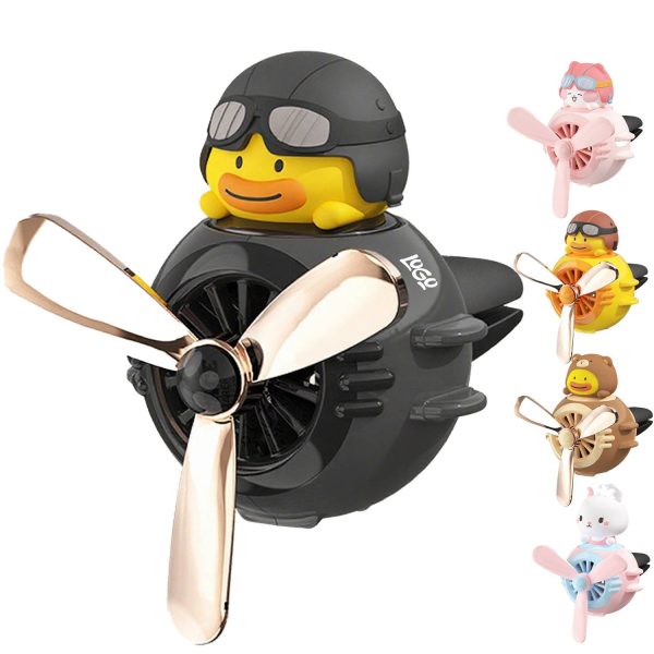 Cute Animal Pilot Car Air Freshener Fragrance Diffuser