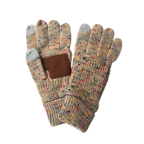 Winter Warm Knit Touchscreen Gloves - Image 4