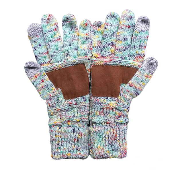 Winter Warm Knit Touchscreen Gloves - Image 6