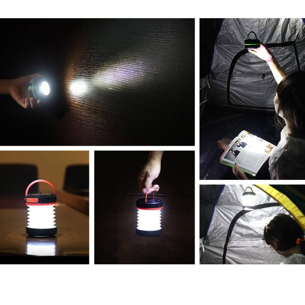 Telescopic Solar USB Rechargeable Camping Lantern - Image 6