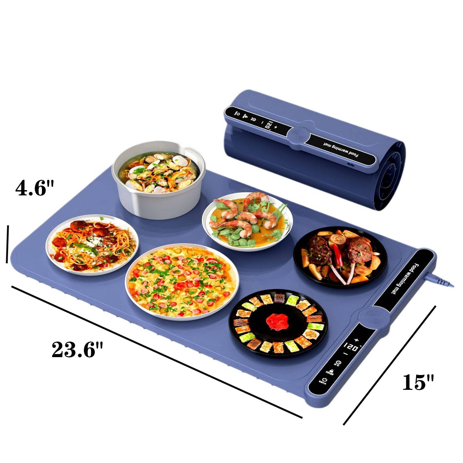 Silicone Foldable Food Warming Mat - Image 3