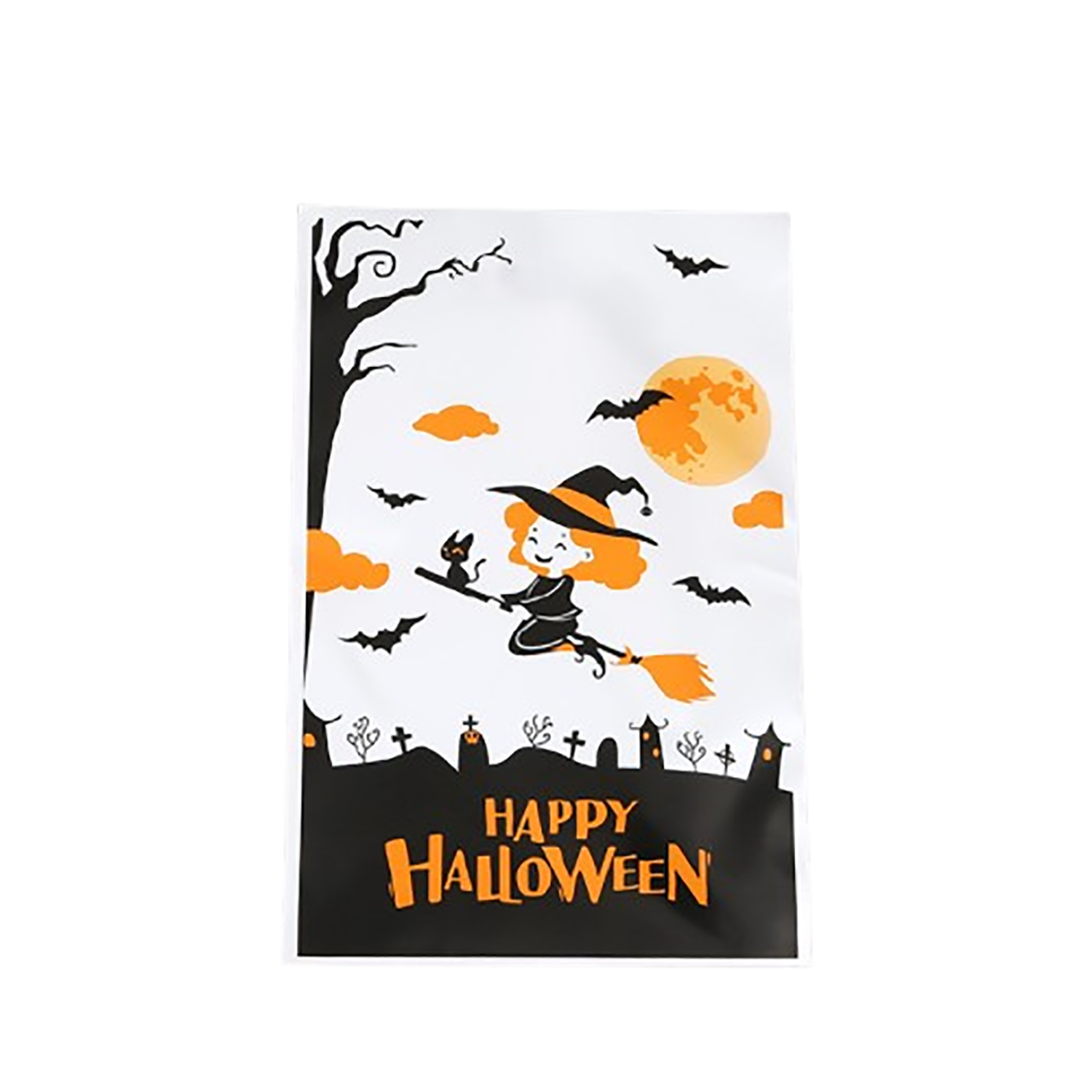 Custom Party Favor Halloween Plastic Candy Bag - Image 3
