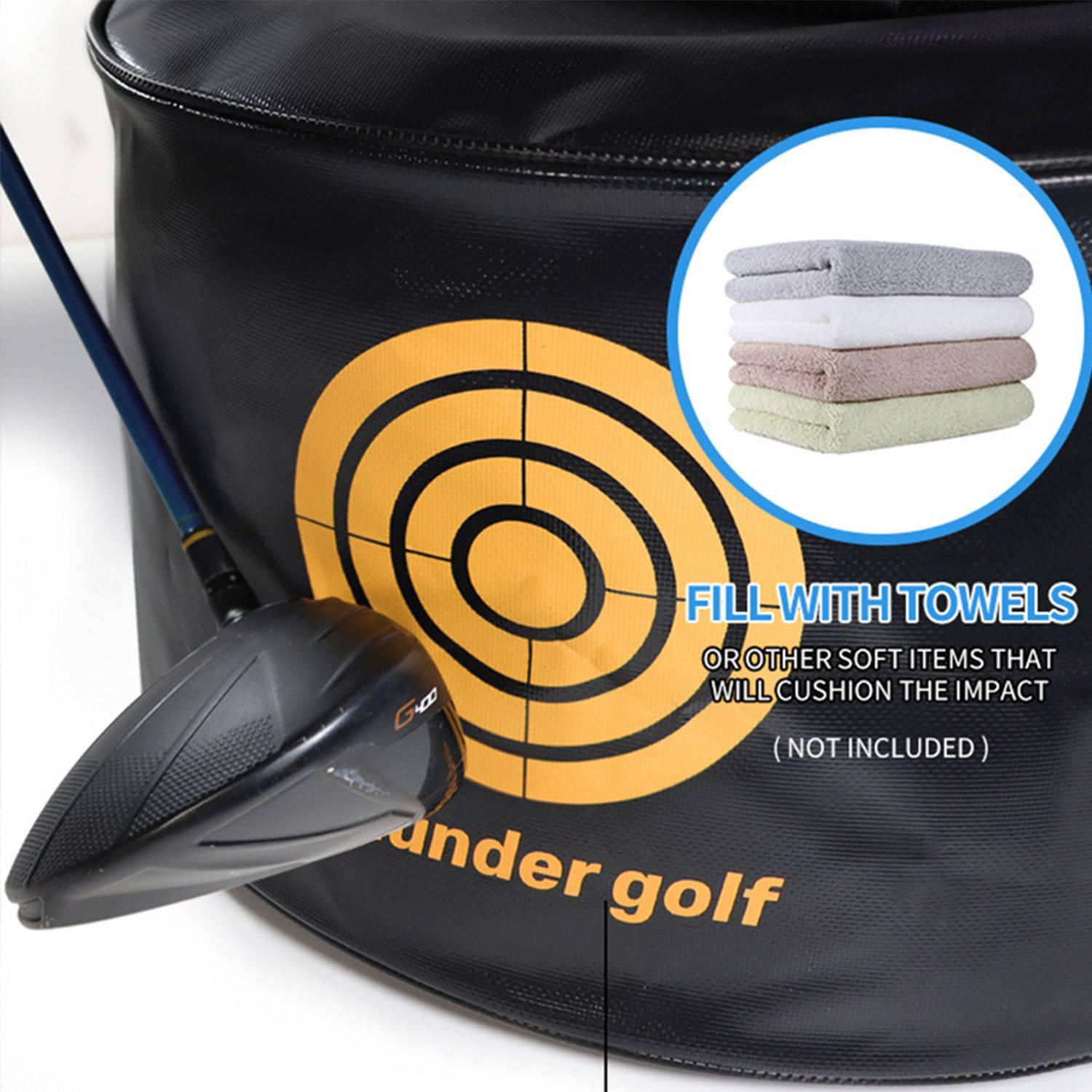 PU Golf Swing Training Impact Bag - Image 4