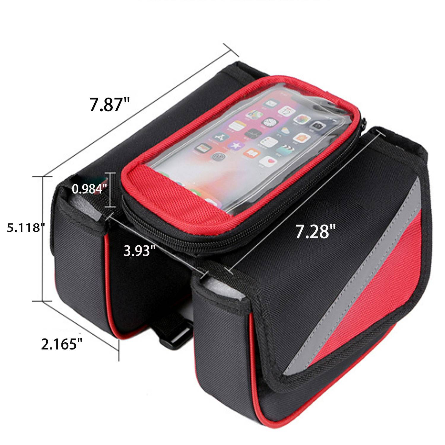 Mountain Bike Oxford Fabric Saddle Bag - Image 8