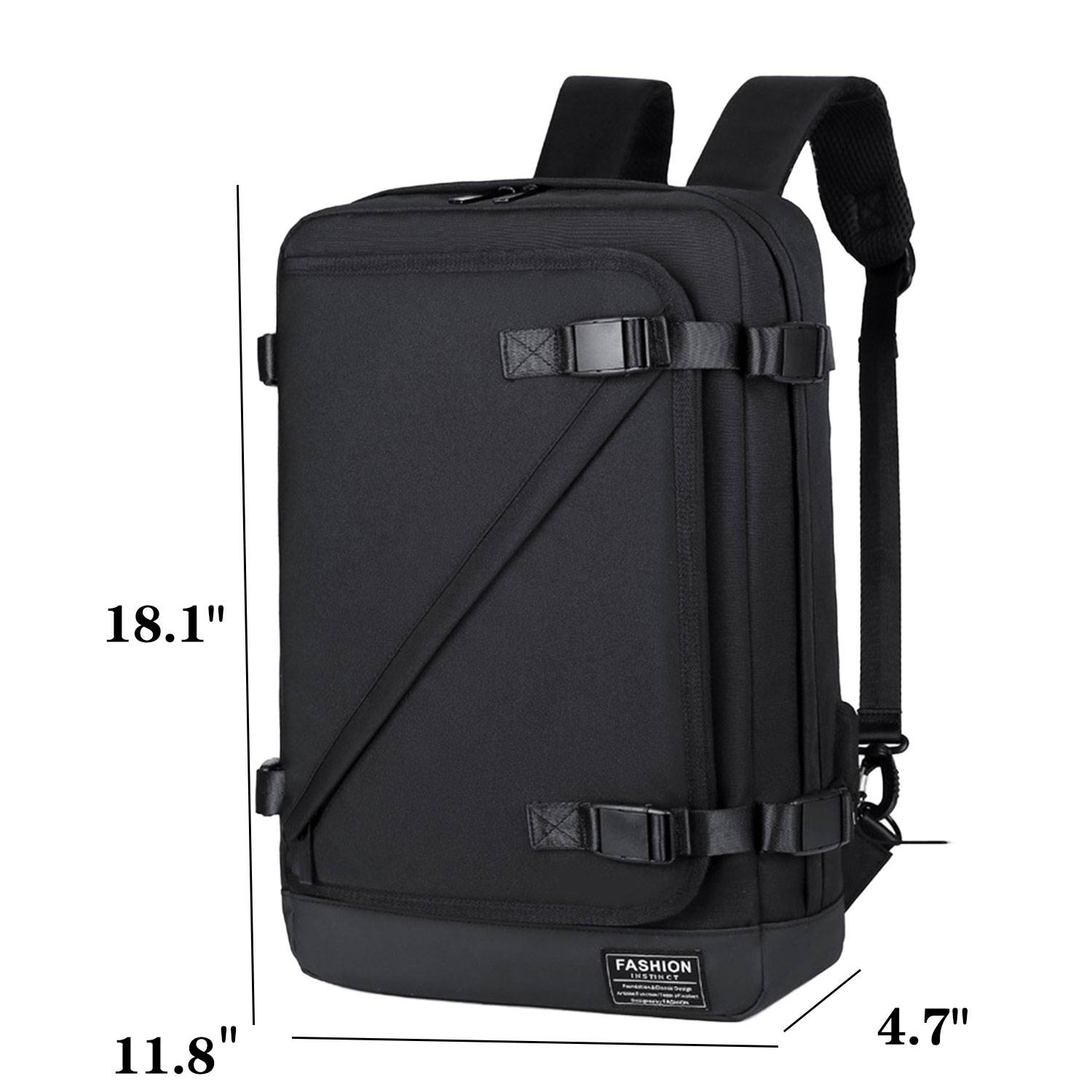 Polyester USB Charging Port Computer Backpack - Image 5