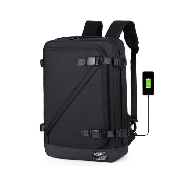 Polyester USB Charging Port Computer Backpack - Image 4