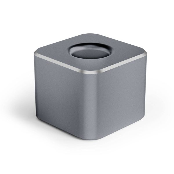 Office Aluminum Alloy Square Pen Holder - Image 2