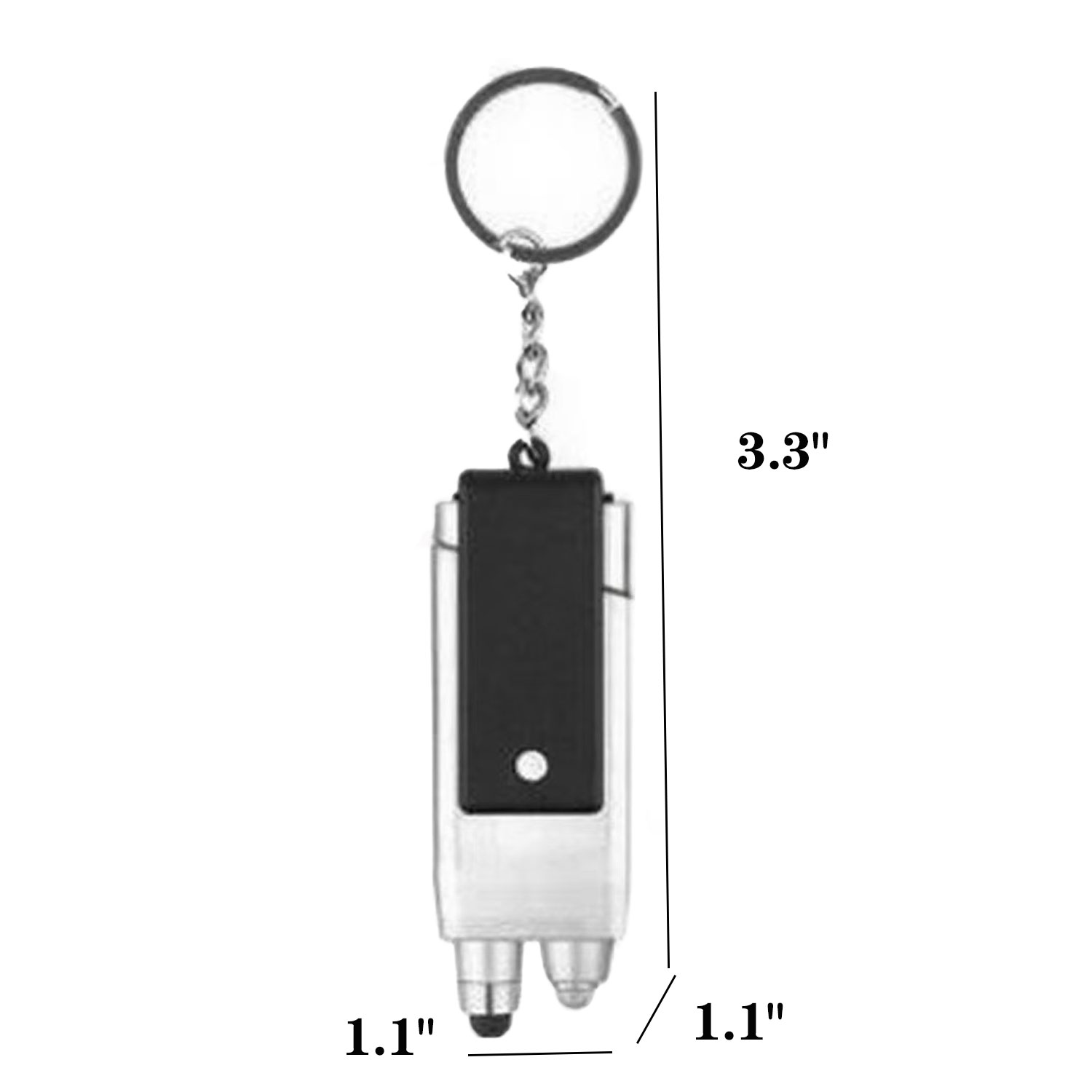 6 In 1 Multi-Functional Phone Holder LED Keychain - Image 4