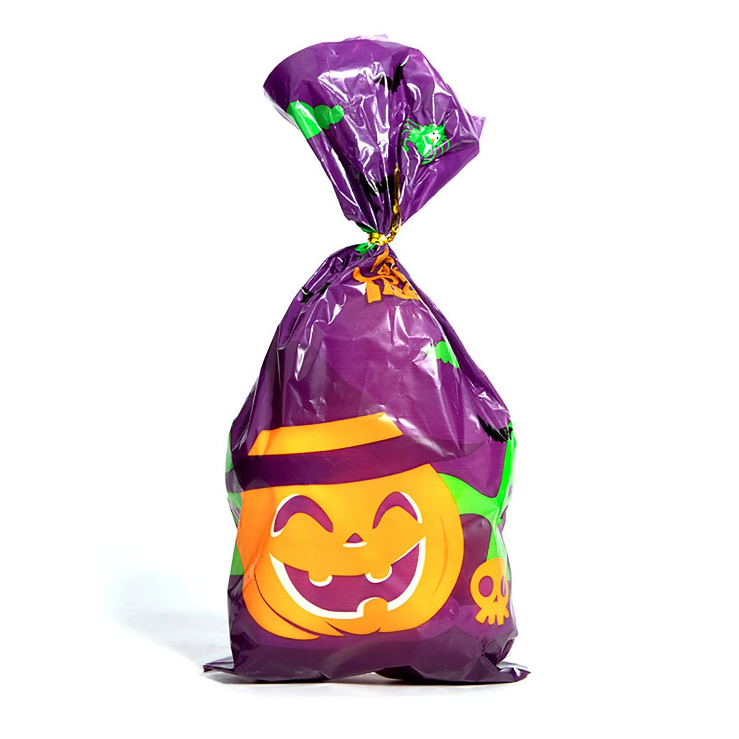 Custom Party Favor Halloween Plastic Candy Bag - Image 6