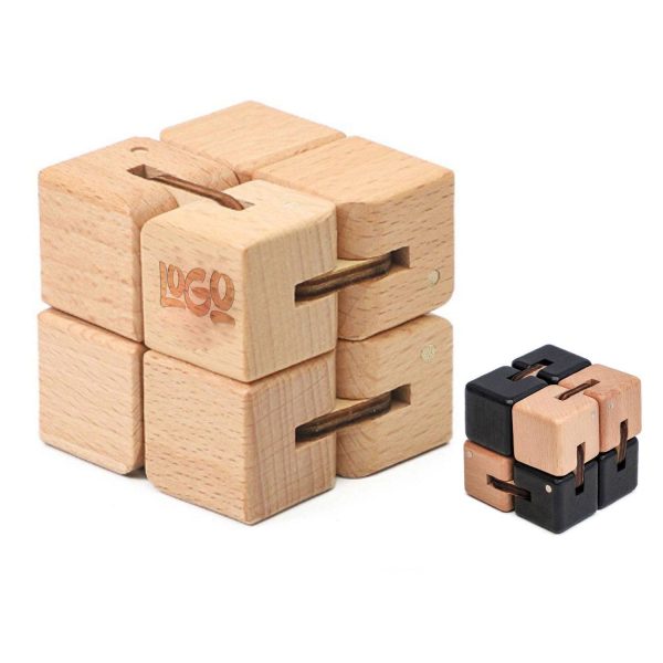 Kids Wooden Educational Puzzle Cube Toy