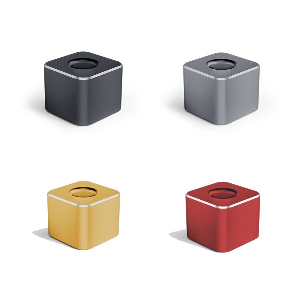 Office Aluminum Alloy Square Pen Holder - Image 7