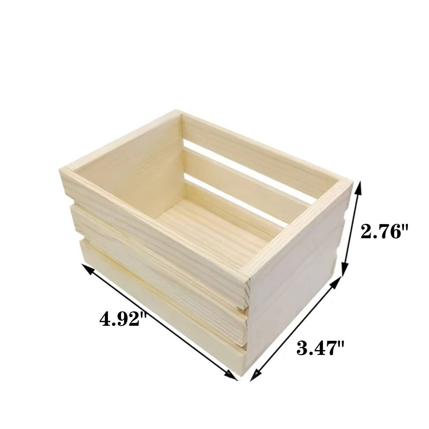 Lightweight Mini Wooden Storage Container - Image 5