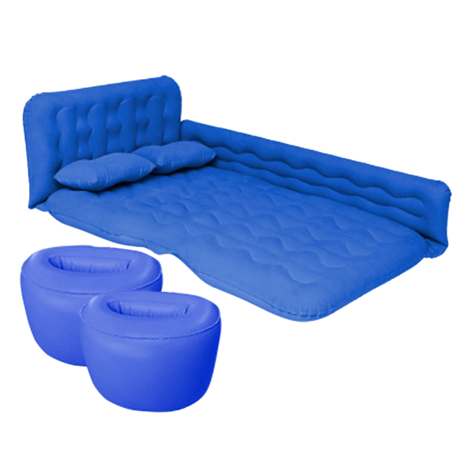 Car PVC Inflatable Sleeping Pad w/ 2 Pillows - Image 5