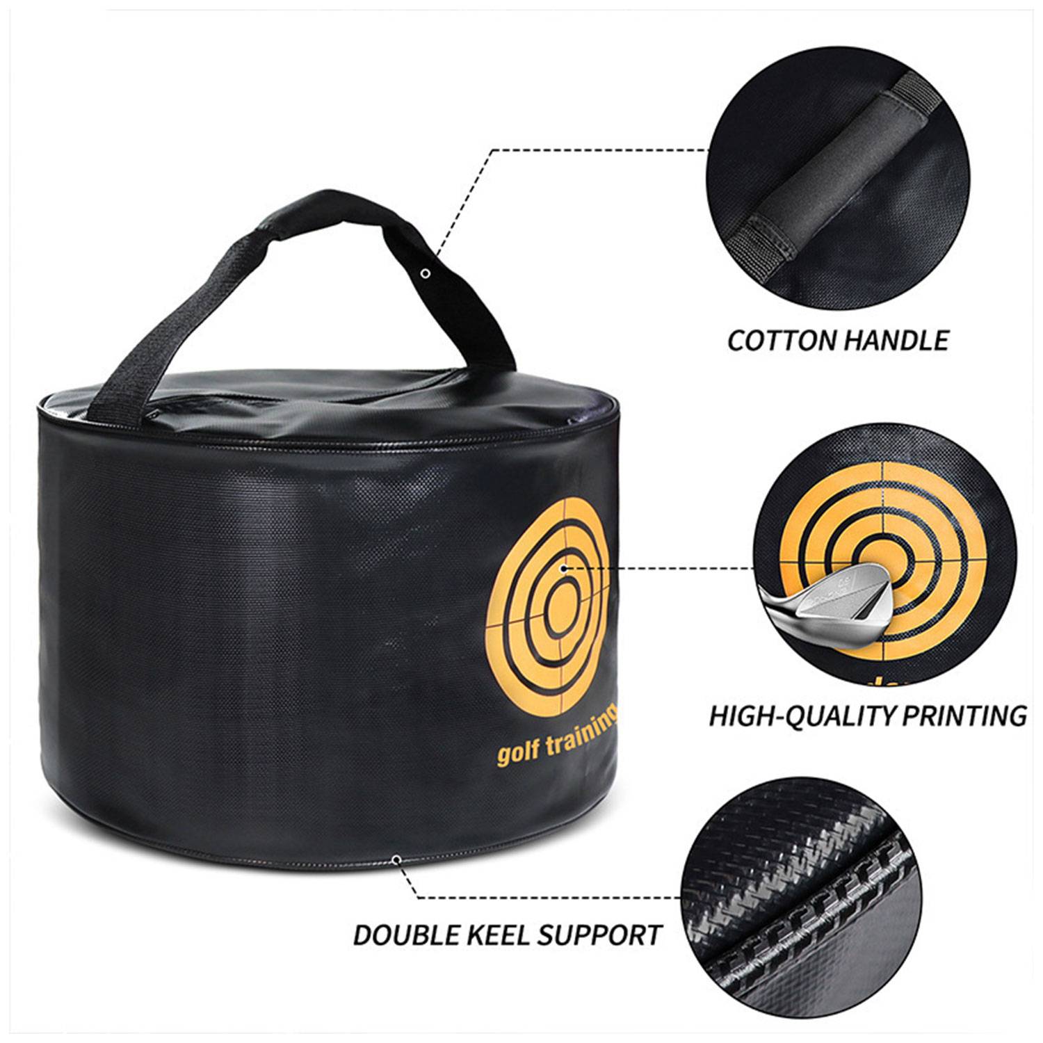 PU Golf Swing Training Impact Bag - Image 3