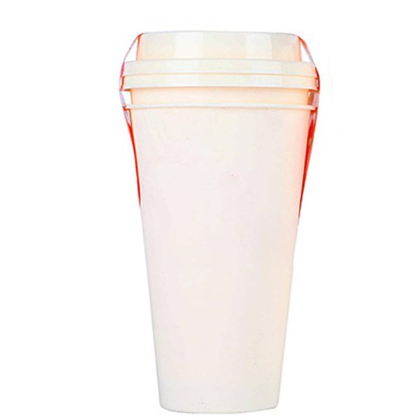 16oz Double-Layer Plastic Coffee Cup - Image 2